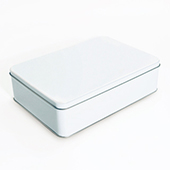 Plain Medium tin Box for Puzzle Sizes 18