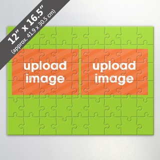 Photo Puzzle With 2 Custom Pictures Or Text