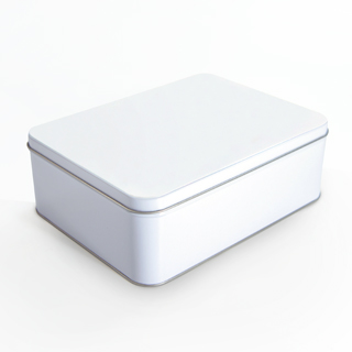 Plain Medium Tin Box Fit For Puzzle Sizes 8