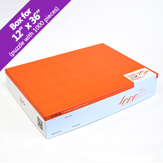 Plain Box For 1000 Puzzle (12