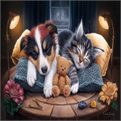 Family Large Small Puzzle