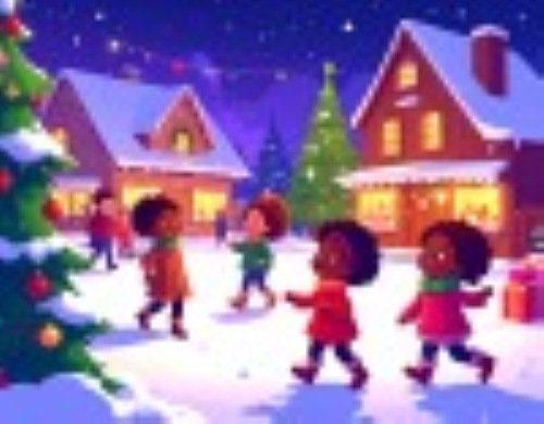 Winter Playtime Puzzle