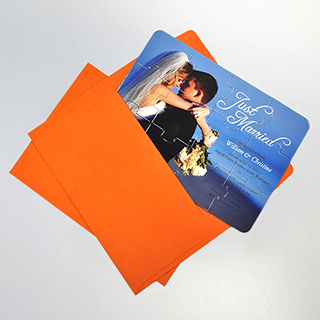 with envelope